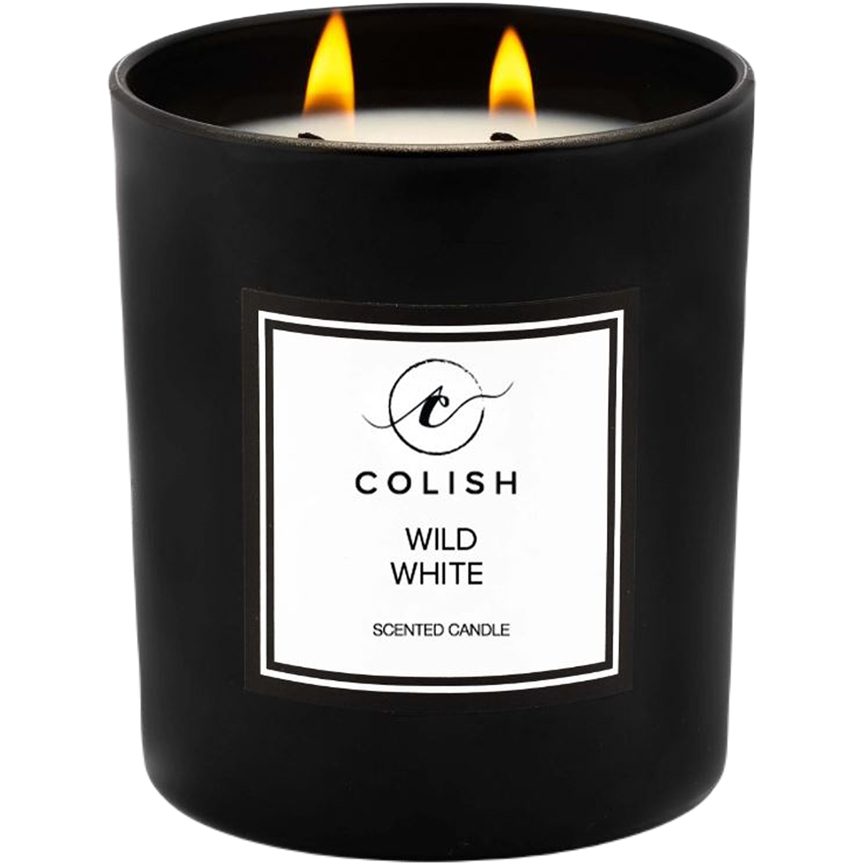 WILD WHITE SCENTED CANDLE – COLISH