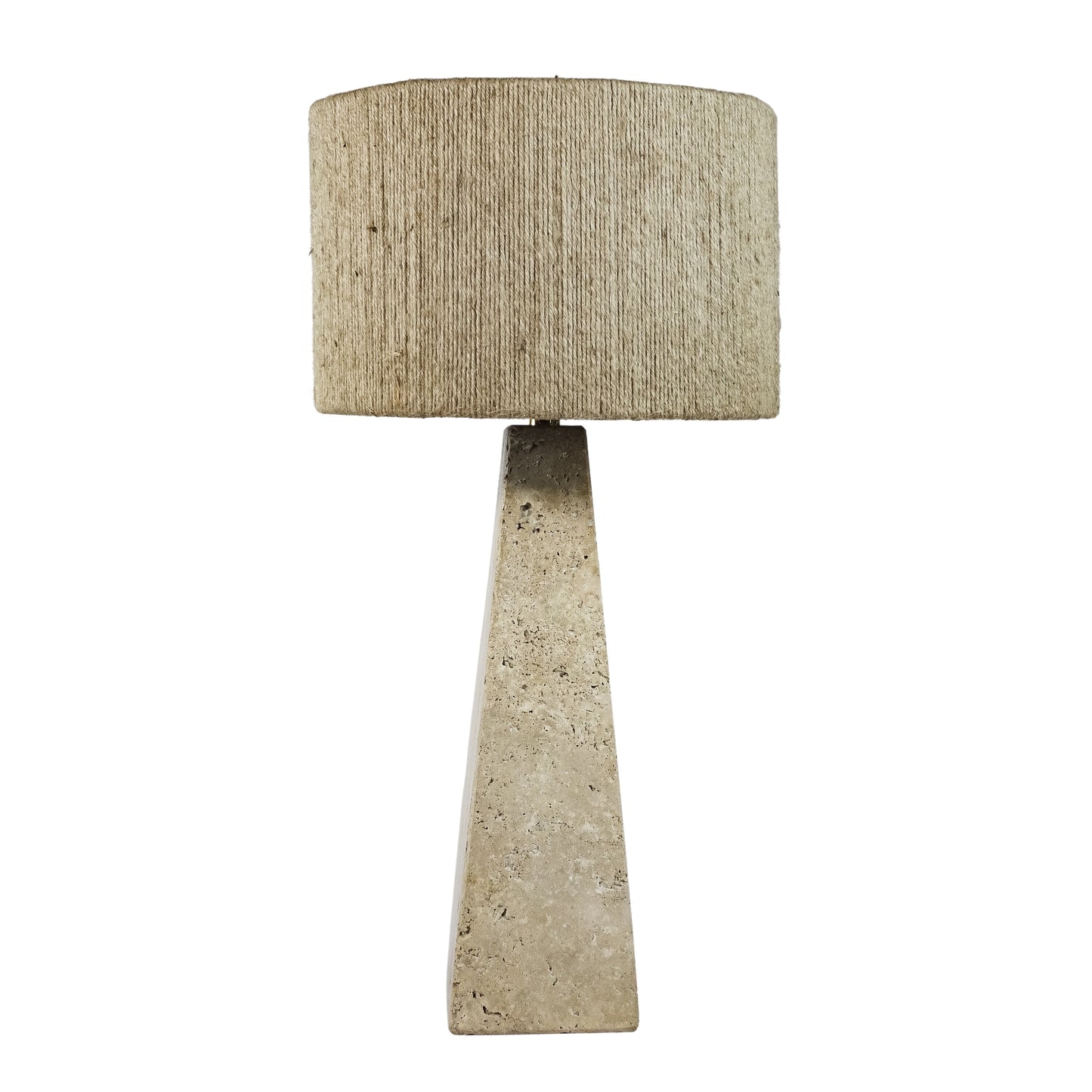 Luxor Table Lamp With Jute Shade