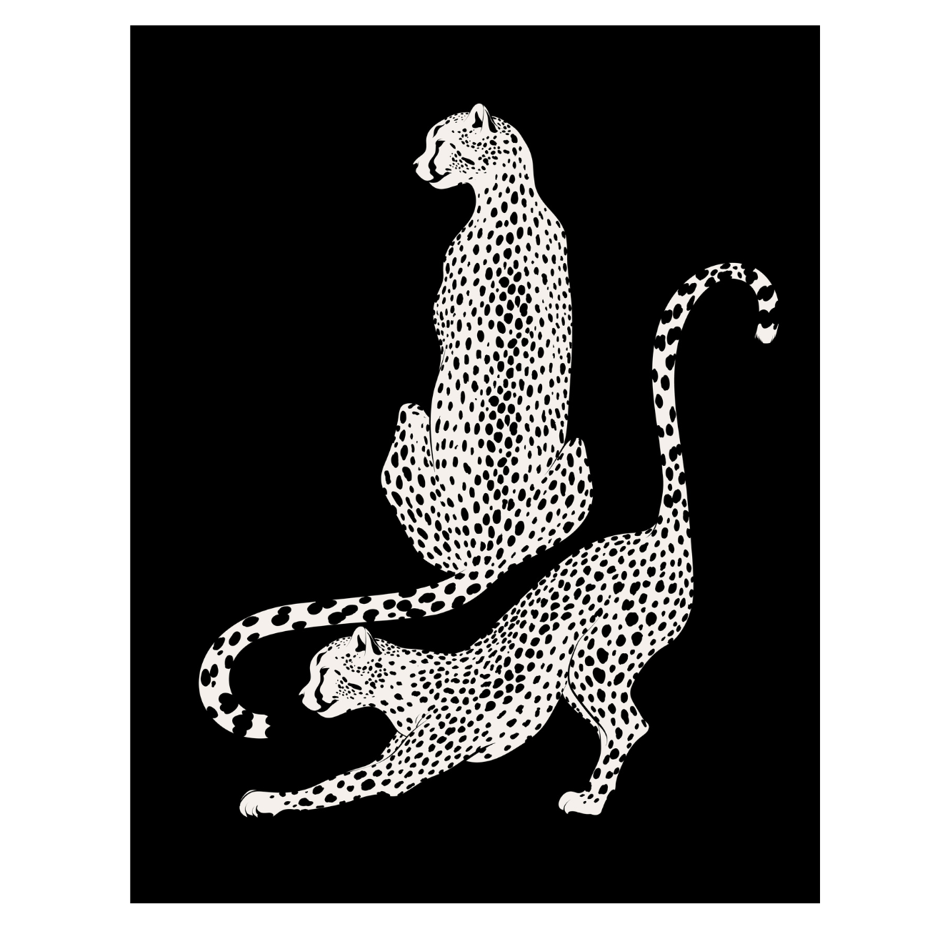 A Cheetah Affair Print